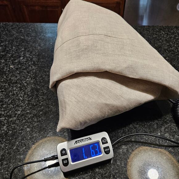 Character Suburbanwear Womens Vintage Tan Linen Blazer Jacket Sz 16 Quiet Luxury - Picture 14 of 15